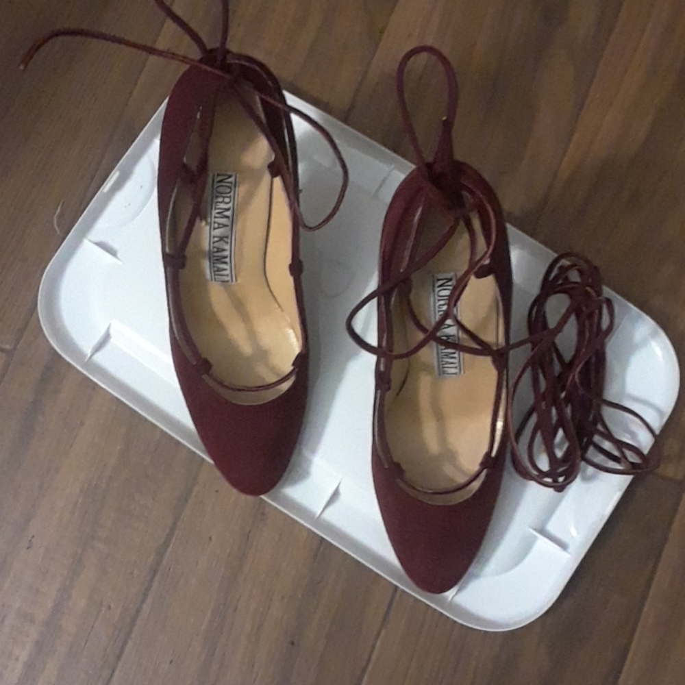 Suede heels
